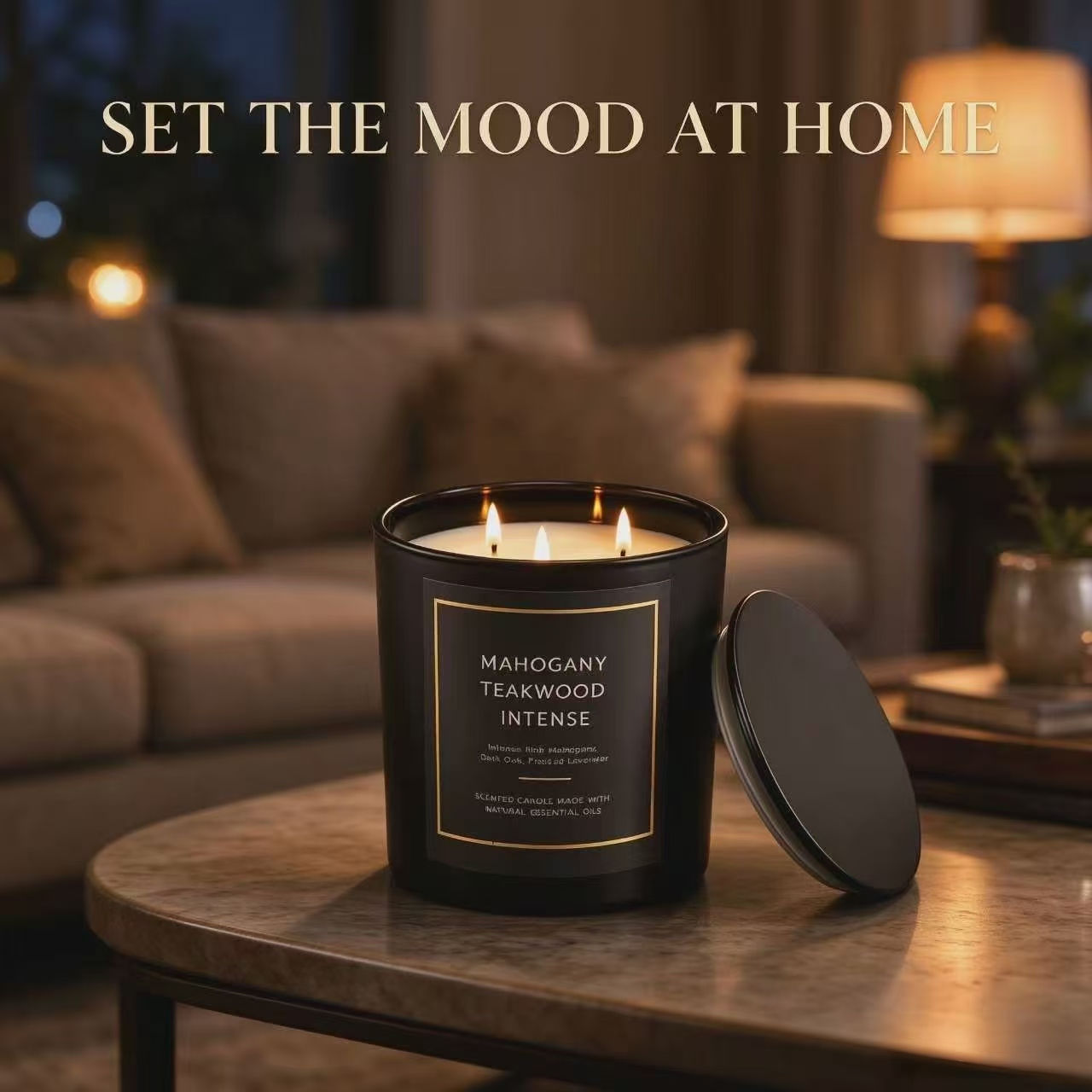 Home Fragrance Gift - เทียนหอม กลิ่นหอมโรแมนติก เครื่องกระจายกลิ่นหอม สร้างบรรยากาศสดชื่นในบ้าน ติดทนนาน เป็นเพื่อนคู่คิดด้านอโรมาเธอราพี