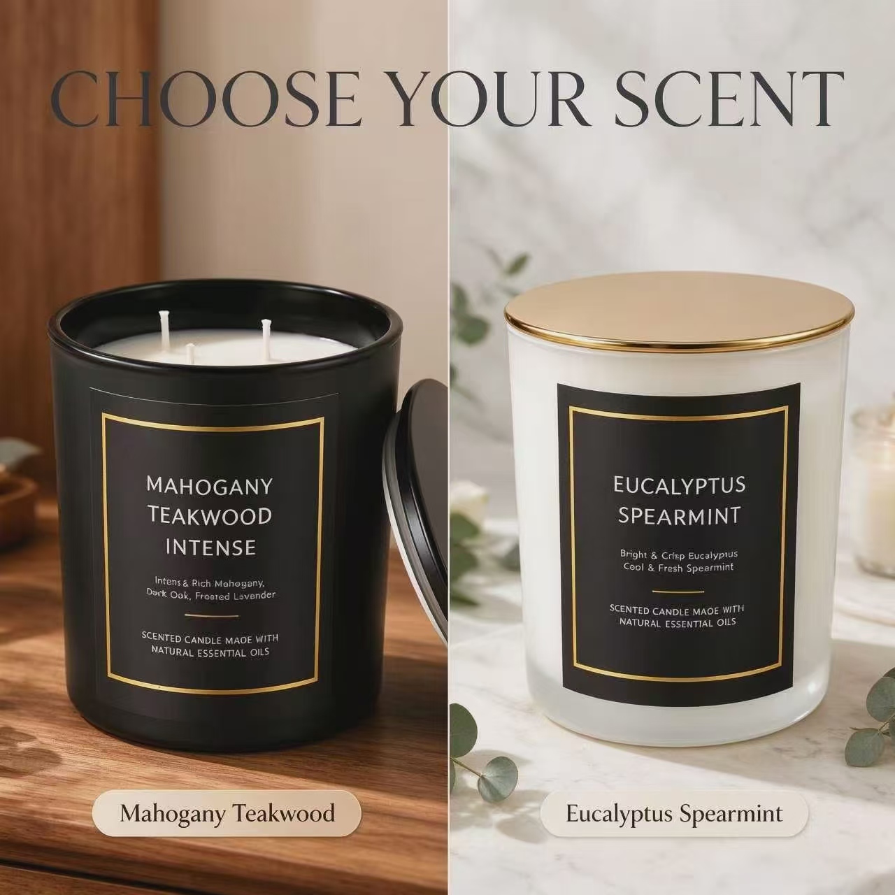 เทียนหอม กลิ่นหอมโรแมนติก เครื - Home Fragrance Gift บทวิจารณ์และราคา